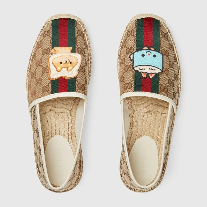 Giày Gucci Espadrille 'Beige' 737516-FABOS-9743 — ảnh 4