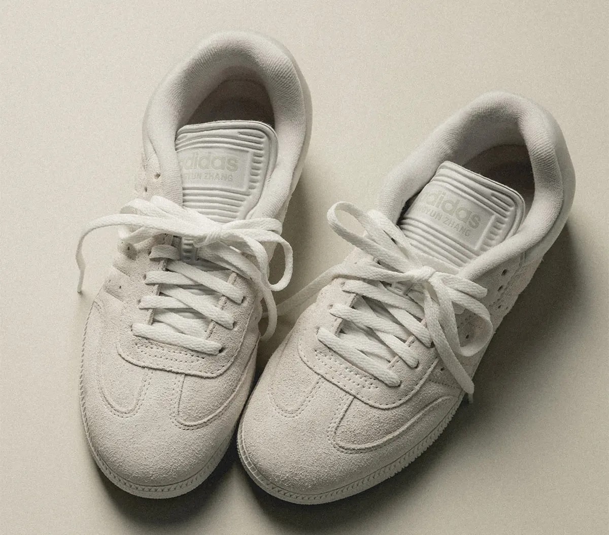 Giày Adidas Samba x Ding Yun Zhang 'White' IF9703 — ảnh 5