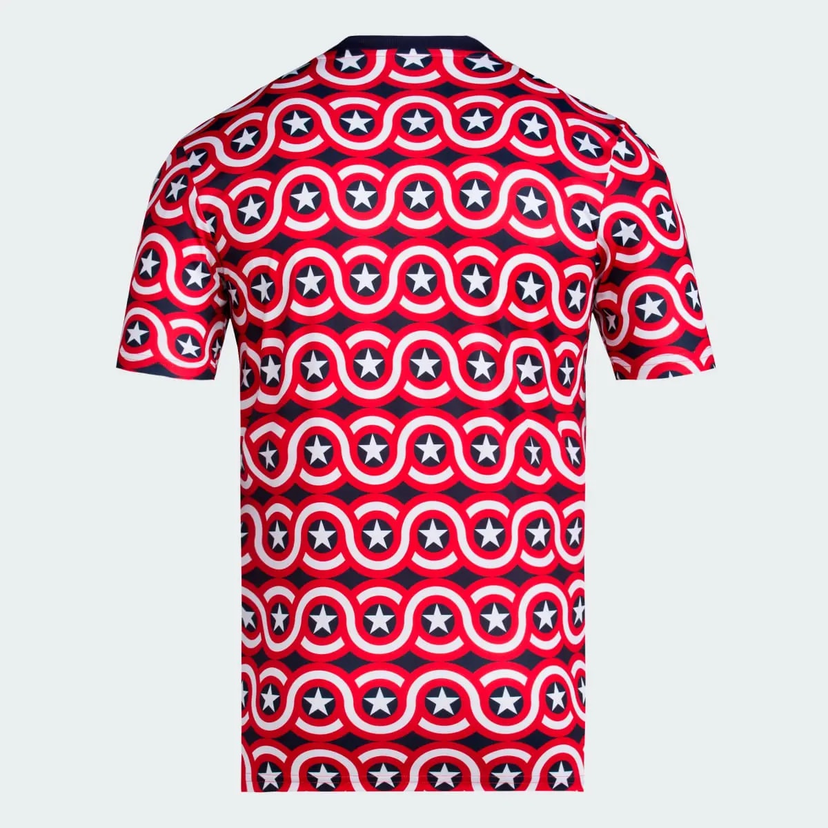 Áo Adidas New York City x Marvel MLS Americana Pre-Match Jersey 'Red' IQ4215 — ảnh 2