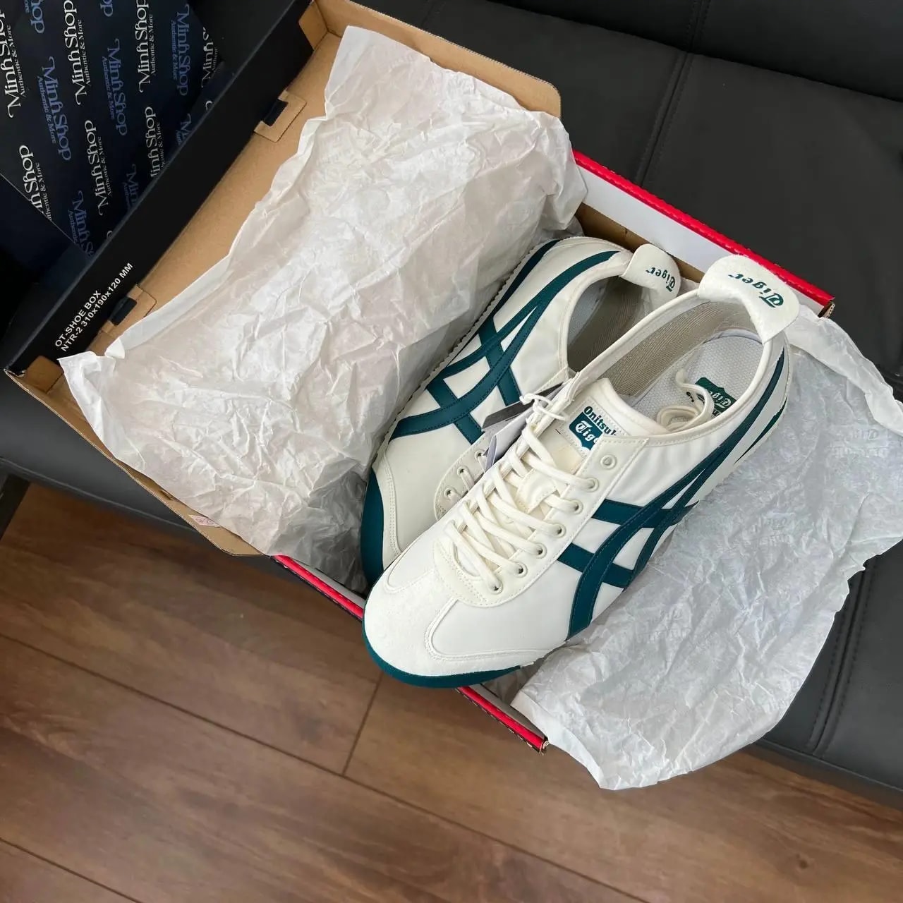 Giày Onitsuka Tiger Mexico 66 'Cream Velvet' 1183B497-103 — ảnh 2