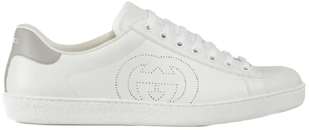 Giày  Gucci Ace G Leather 'White' 599147-AYO70-9094 — kich-thuoc: 43.5