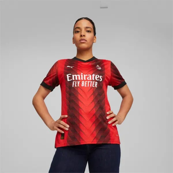 Áo Puma AC Milan 23/24 Women's Home Jersey 'Red' 770384-01 — ảnh 3