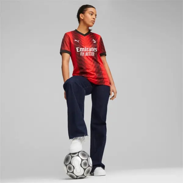 Áo Puma AC Milan 23/24 Women's Home Jersey 'Red' 770384-01 — ảnh 2