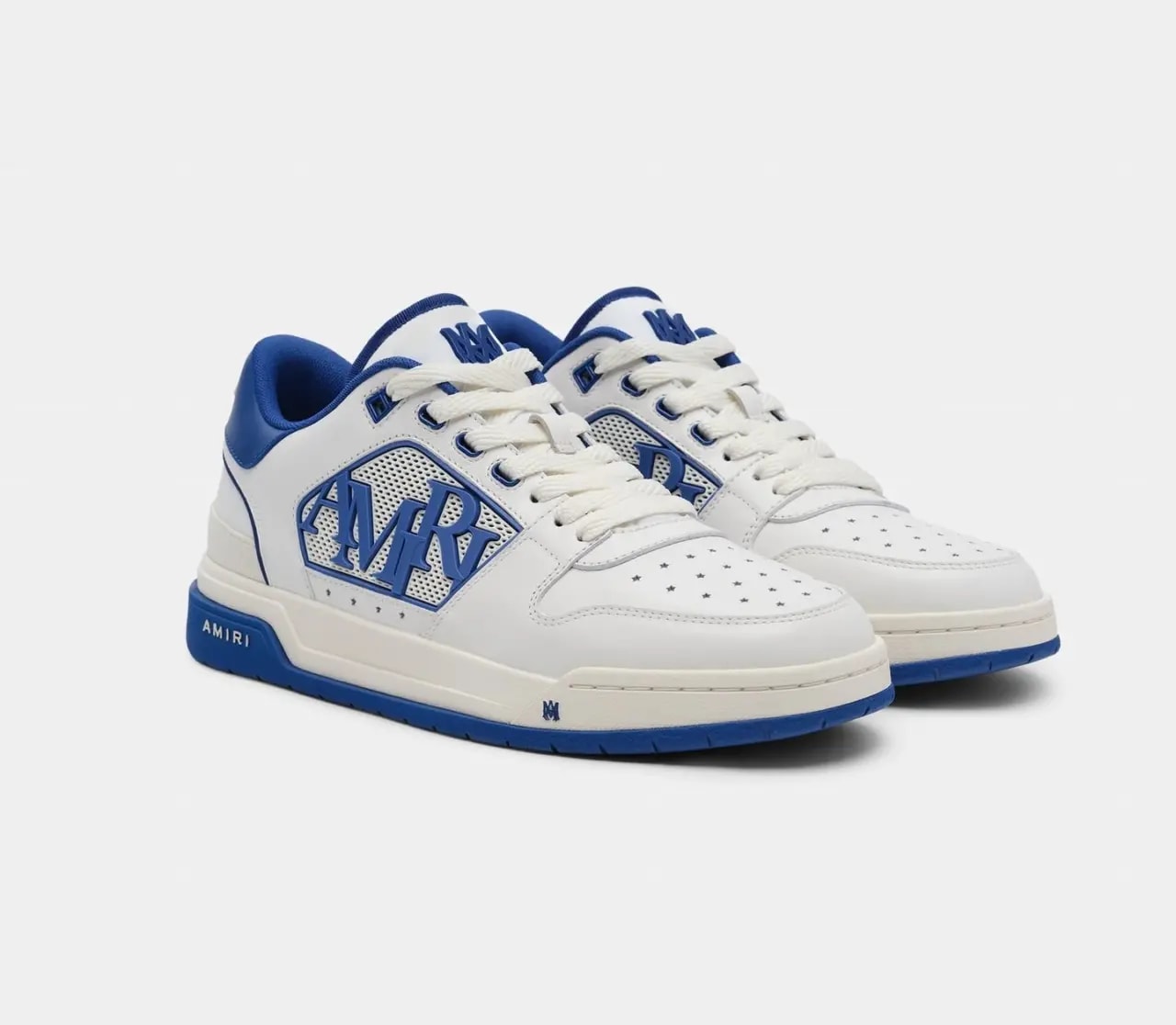 Giày Amiri Classic Low 'White Blue' AMFOSR1043-143 — ảnh 4