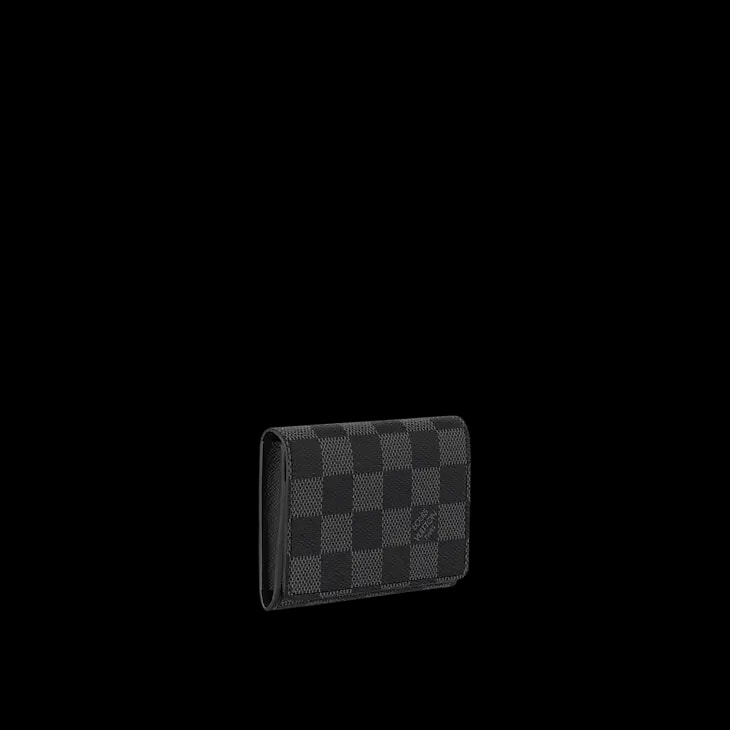 Ví Louis Vuitton Enveloppe Carte De Visite 'Black' N63338 — ảnh 2