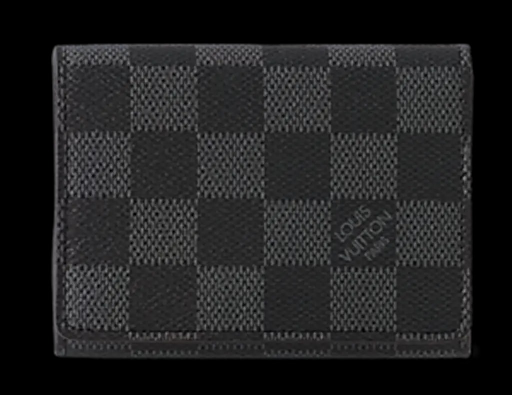 Ví Louis Vuitton Enveloppe Carte De Visite 'Black' N63338