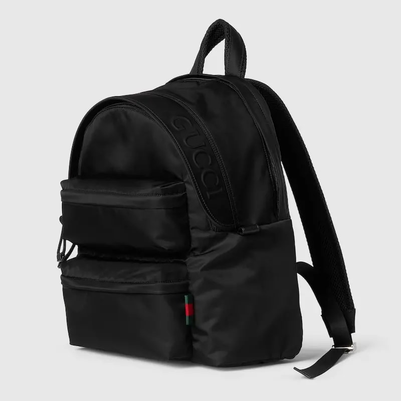 Balo Gucci Medium With Gucci Logo 'Black' ‎ 800265-FADR6-1058 — ảnh 3