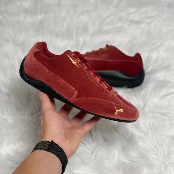 Giày Puma Speedcat Velvet 'Intense Red' 306956-01 — ảnh 2