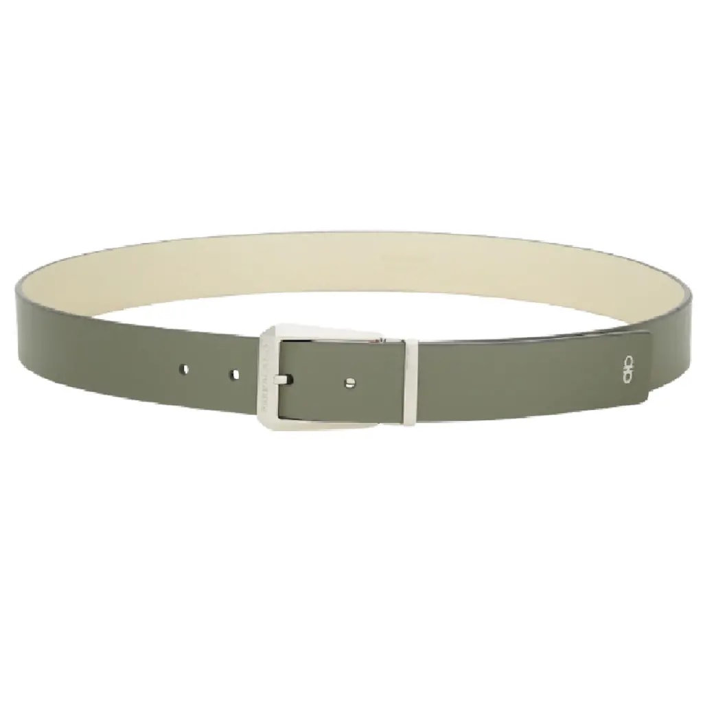 Thắt Lưng Salvatore Ferragamo Reversible 'Grey' 670374-775806