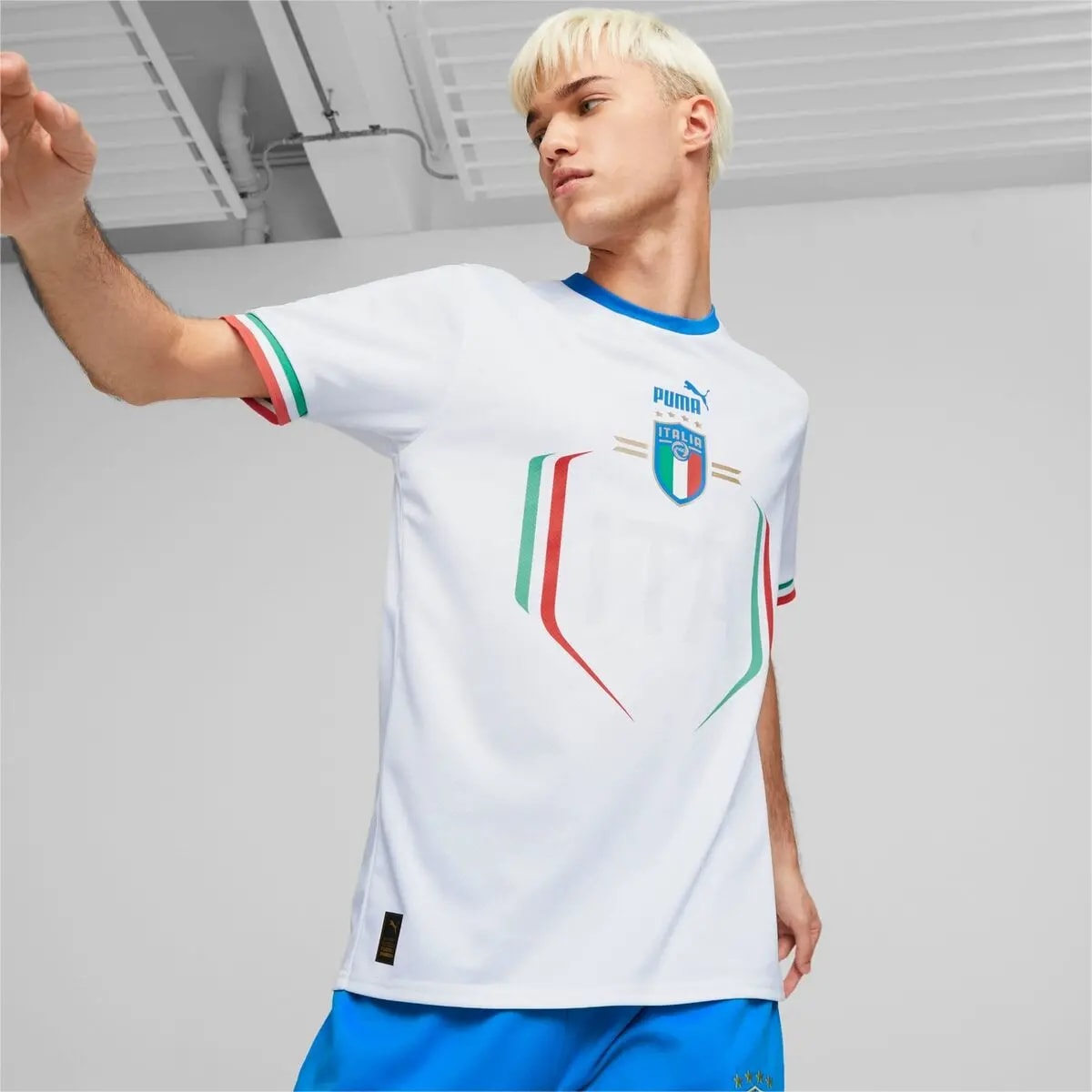 Áo Puma Italy 2022 2023 Away Shirt 'White' 765650-02 — ảnh 2