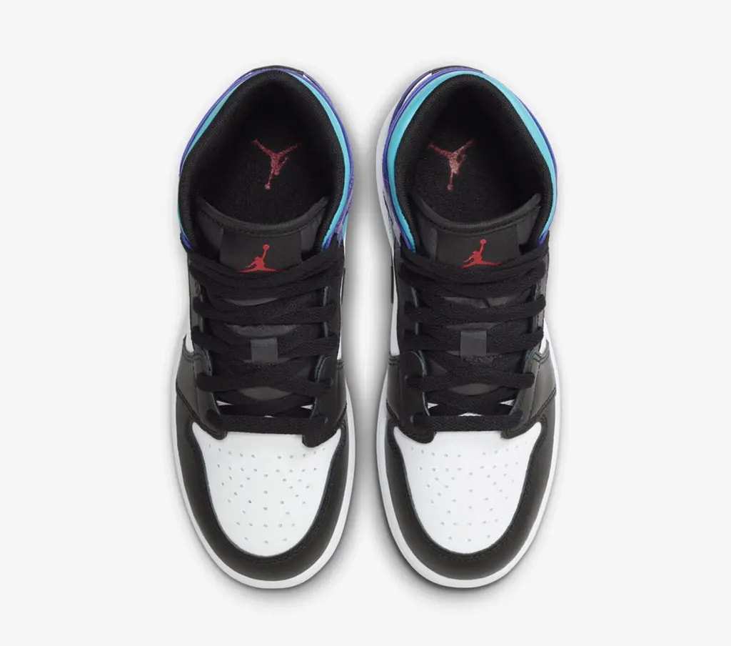 Giày Nike Air Jordan 1 Mid 'White True Red' DQ8423-154 — ảnh 4