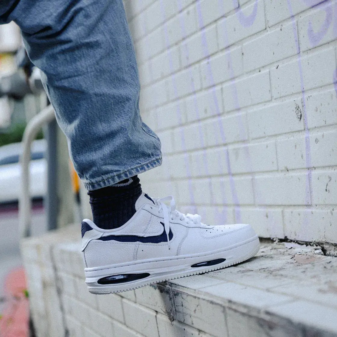 Giày Nike Air Force 1 Low EVO 'White Midnight Navy' HF3630-102 — ảnh 2