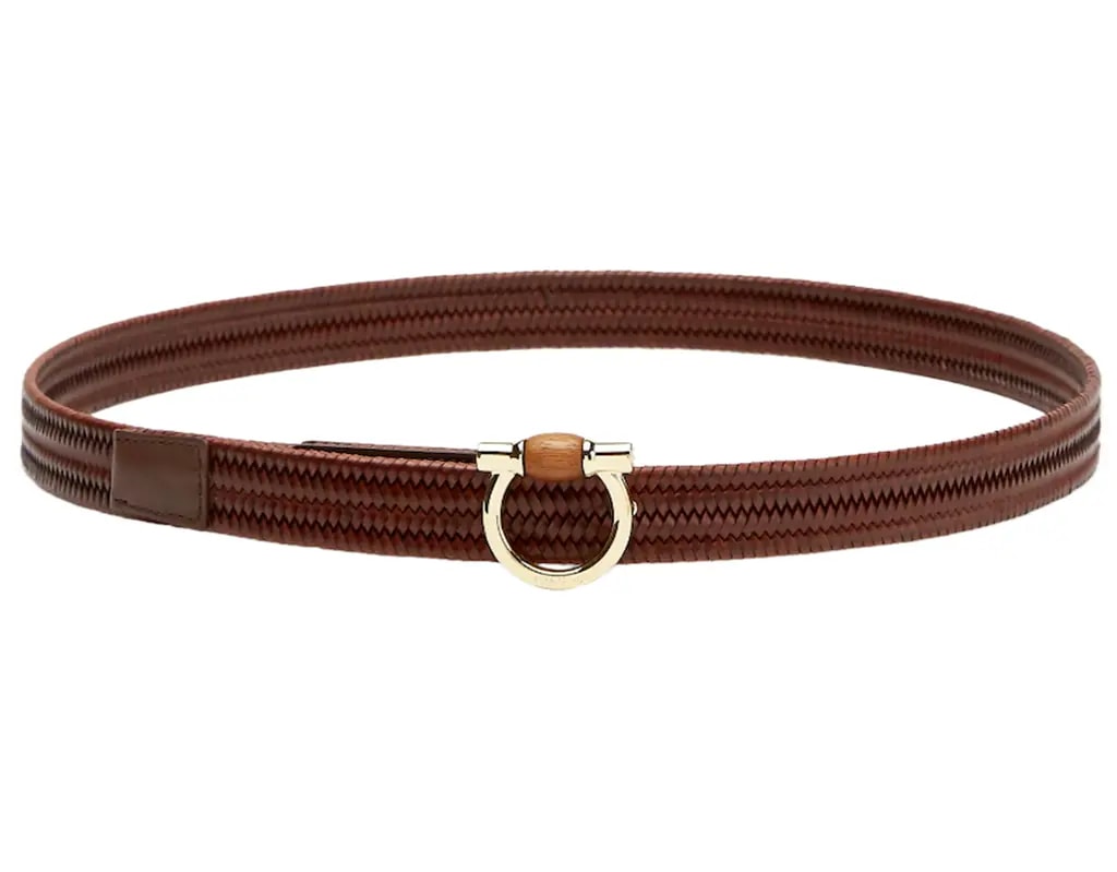 Thắt Lưng Salvatore Ferragamo Fixed Gancini Belt 'Cocoa' 230309-771349 — kich-thuoc: 80cm