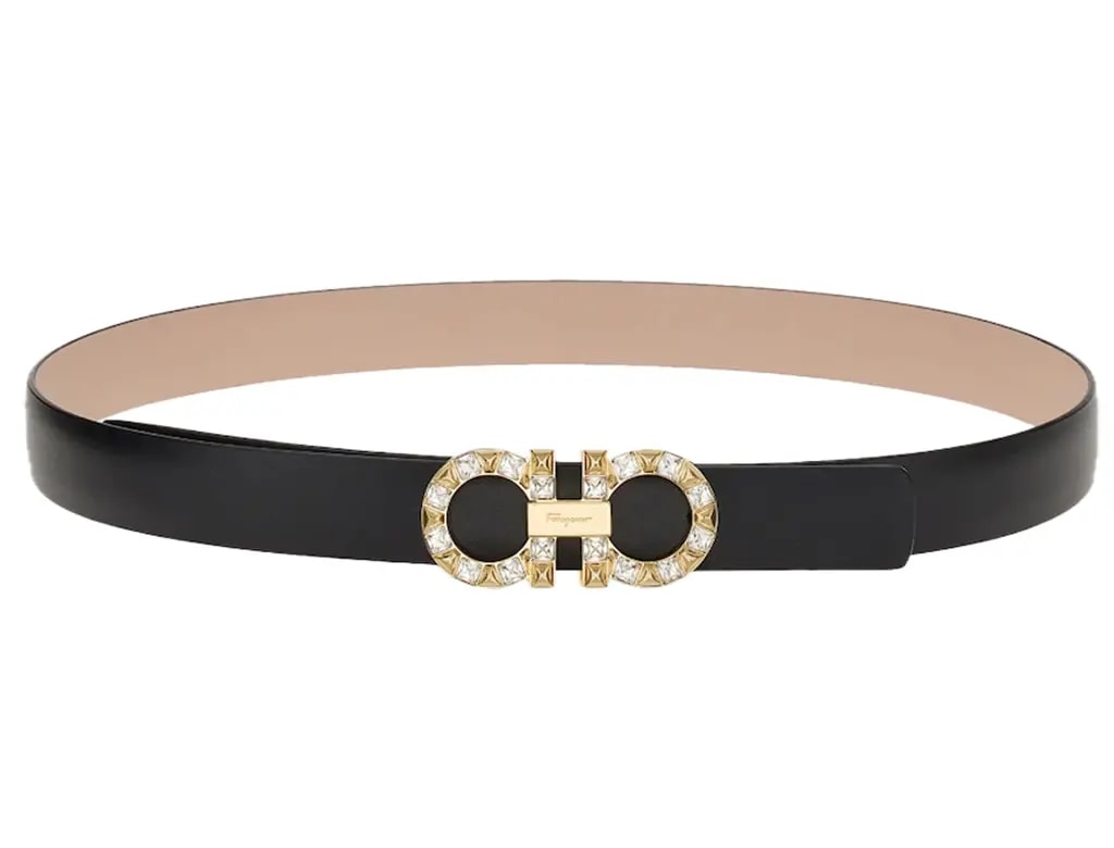 Thắt Lưng Salvatore Ferragamo Reversible Gancini Belt 'Black' 230205-754954 — kich-thuoc: 75cm