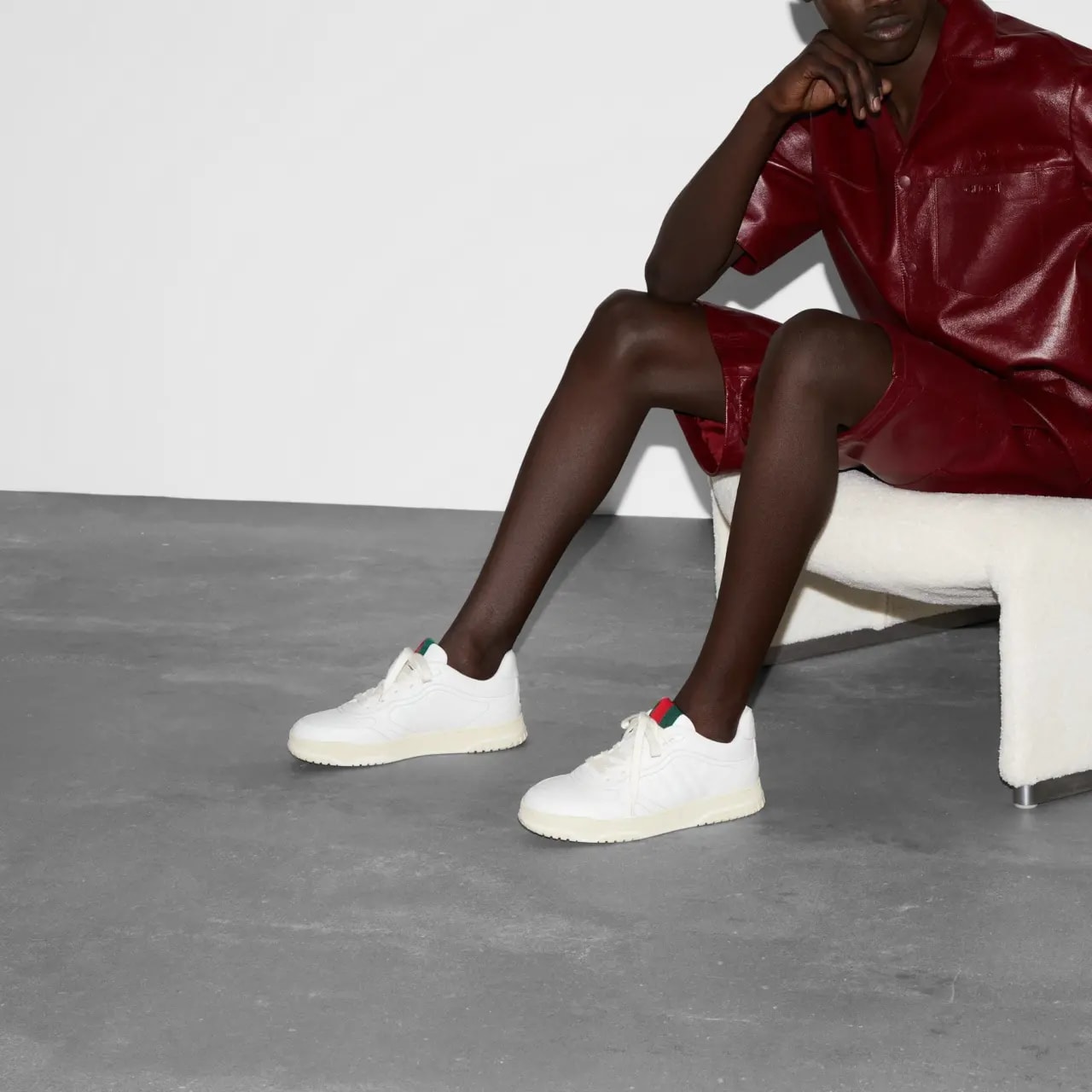 Giày Gucci Trainer 'White' 786186-AADJ9-9097 — ảnh 2
