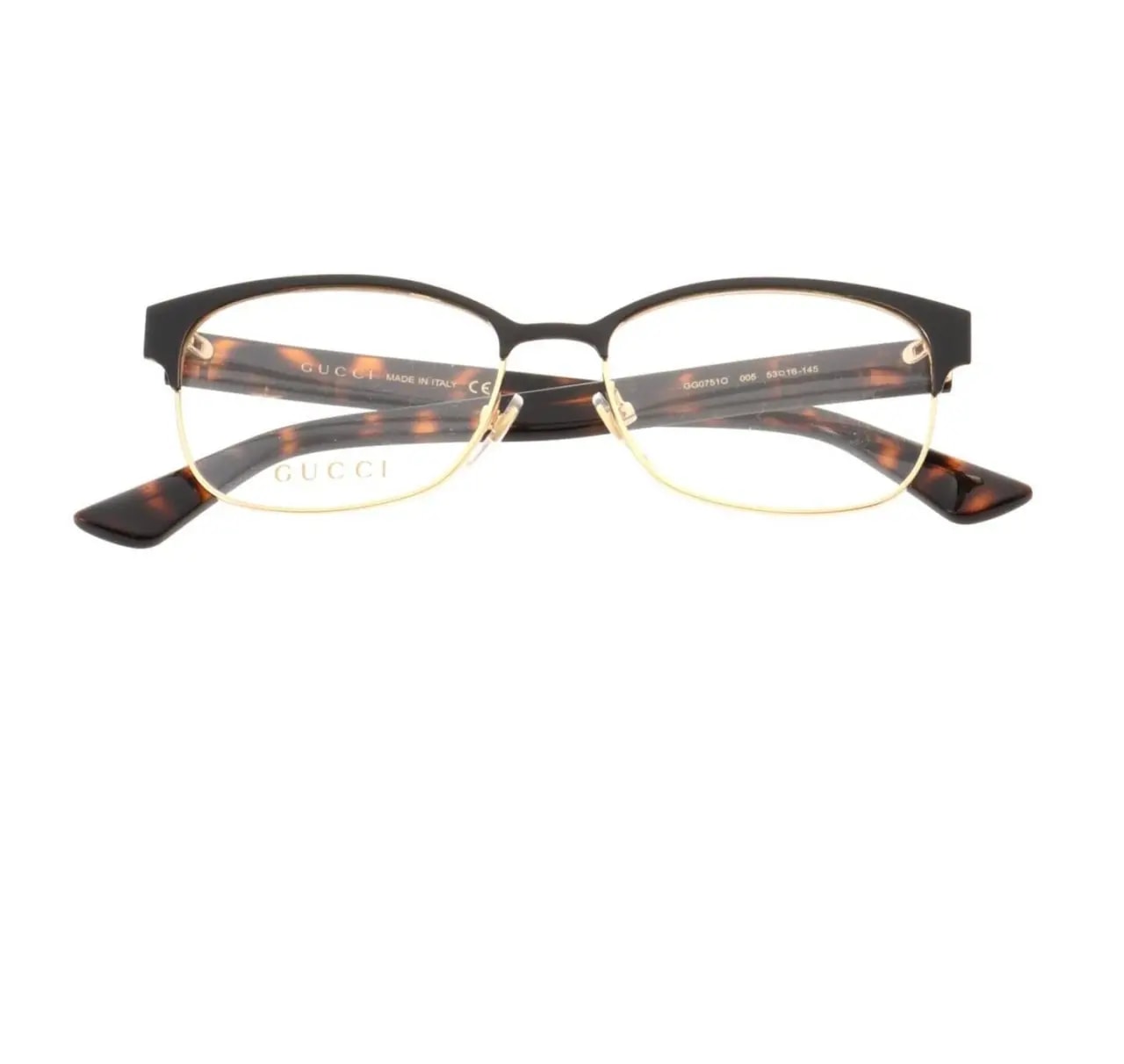 Kính Gucci Demo Browline 'Multicolor' GG0605O-005 — ảnh 2