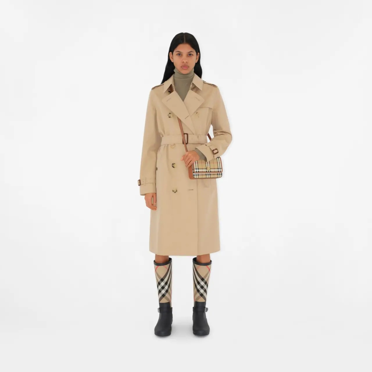 Túi Burberry Hampshire Bag 'Beige' 80704211 — ảnh 2