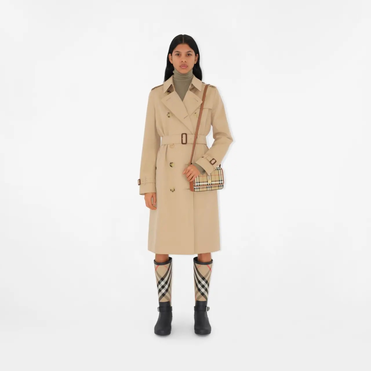 Túi Burberry Hampshire Bag 'Beige' 80704211 — ảnh 4