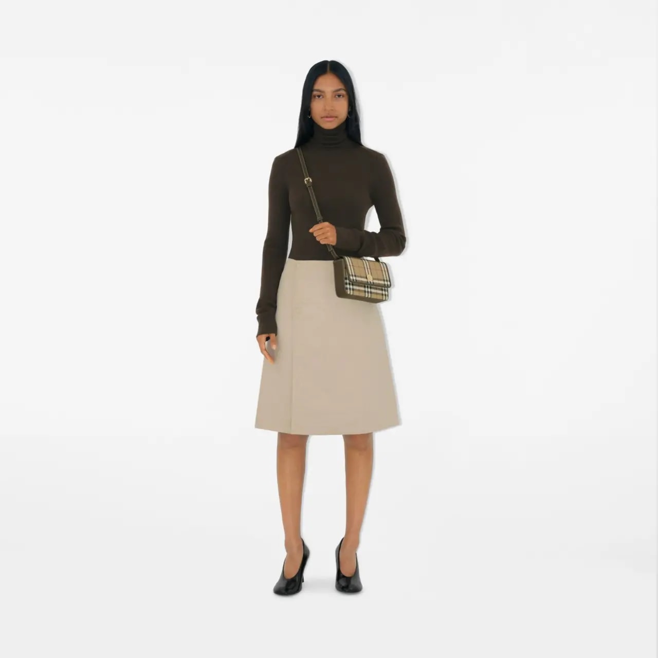Túi Burberry Hampshire Bag 'Beige' 80975231 — ảnh 3