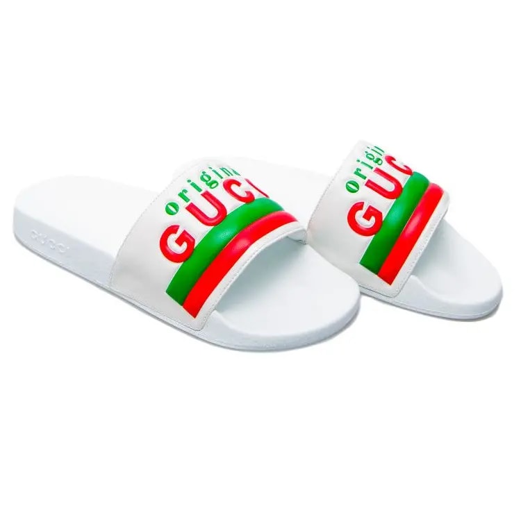 Dép Gucci Original Gucci Slide 'White' 630606-DIR00-9014 — ảnh 2