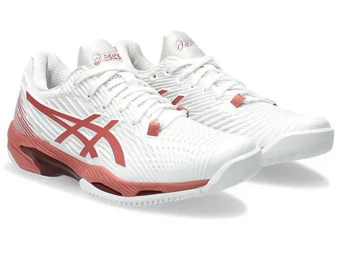 Giày Asics Solution Speed FF 2 'White Light Garnet' 1042A136-105 — ảnh 5