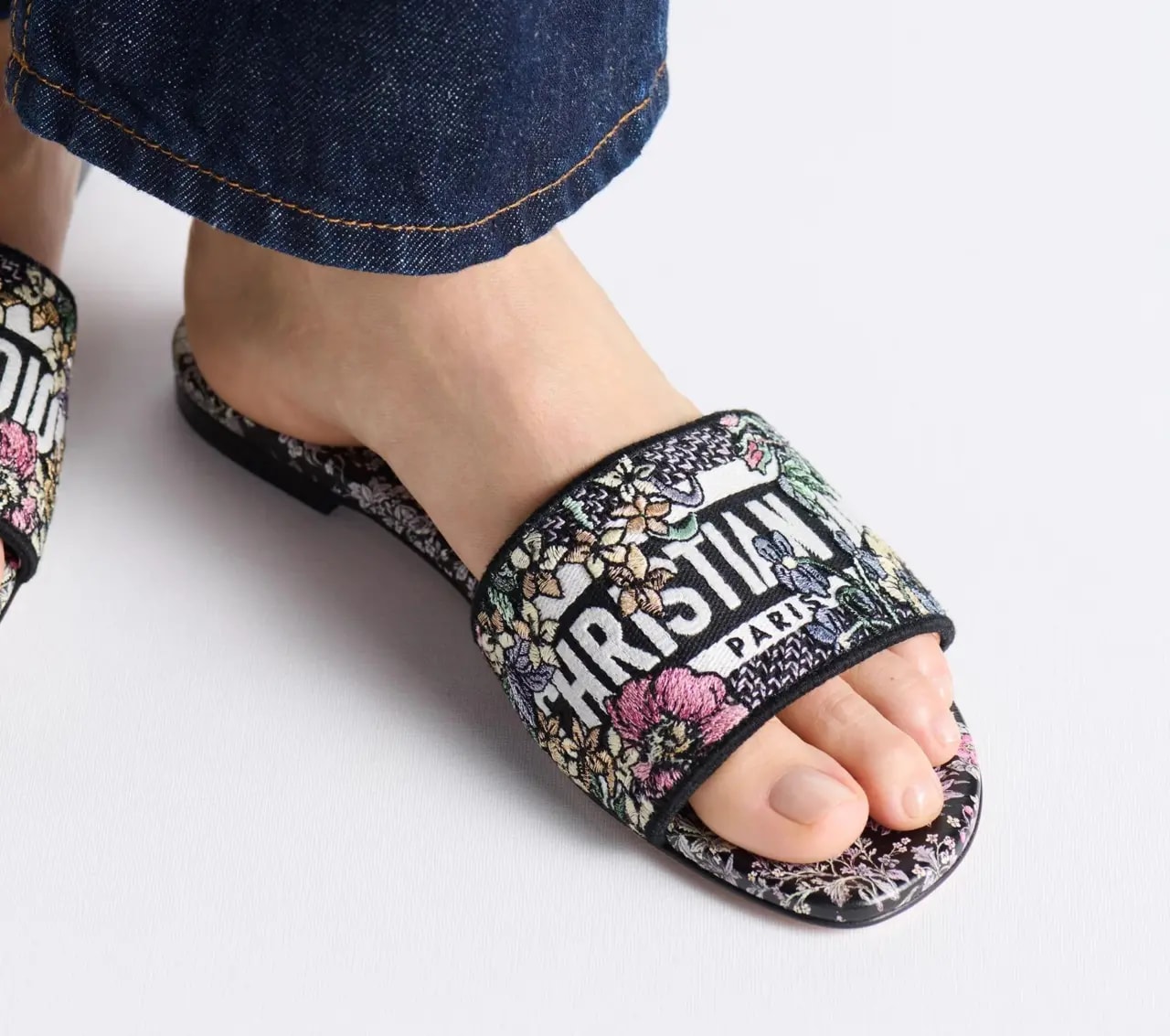 Dép Dior Dway Slide 'Multicolor' KCQ209UEC-S900 — ảnh 3