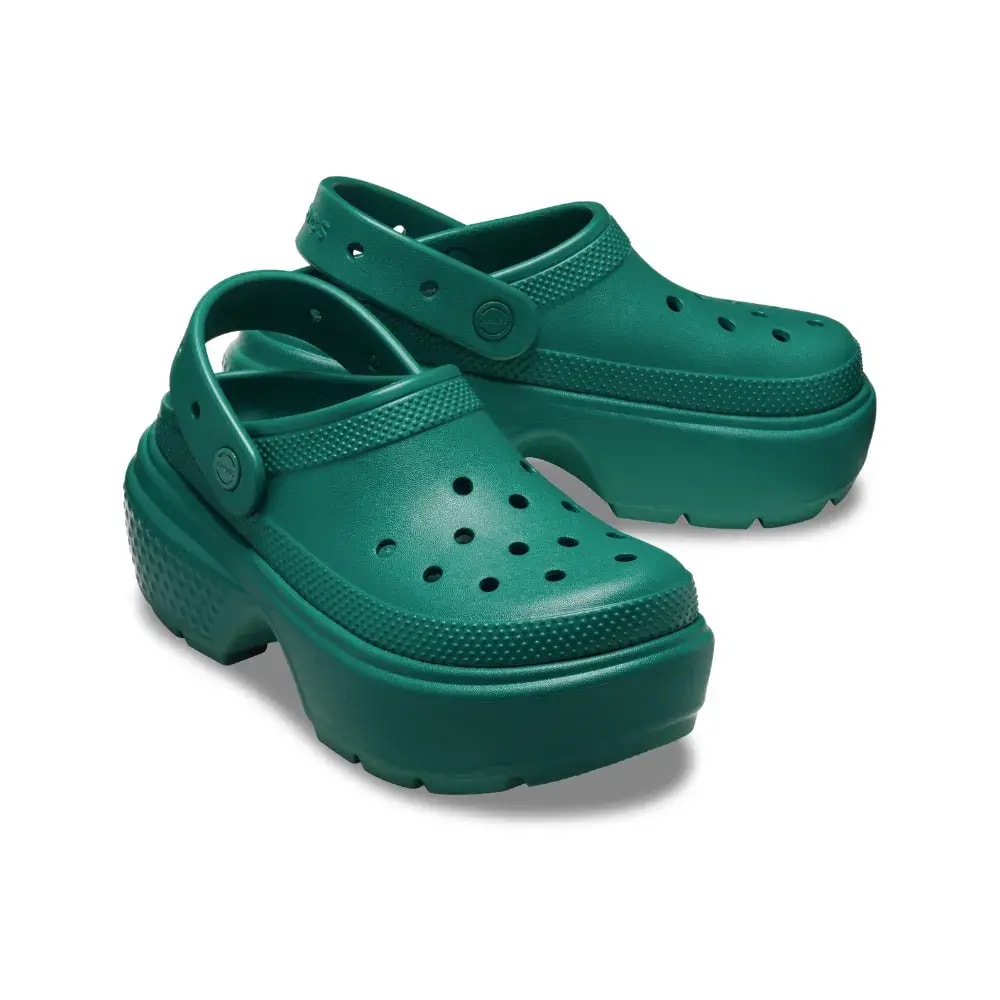 Dép Crocs Stomp Clog 'Emerald' 209347-302 — ảnh 2