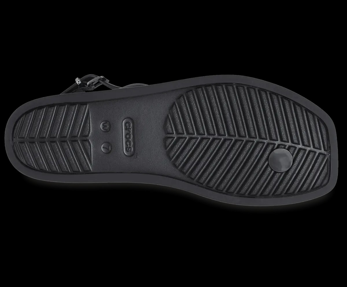 Dép Crocs Miami Thong Flip 'Black' 209793-001 — ảnh 5