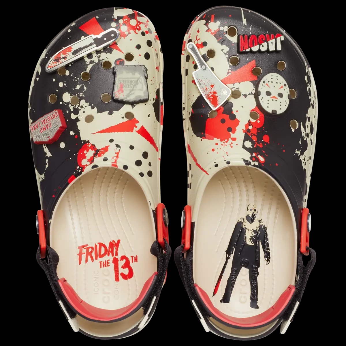 Dép Crocs All-Terrain x Friday The 13th 'Horror Pack Jason' 210241-90H — ảnh 3