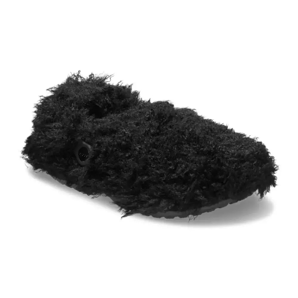 Dép Crocs Classic Shaggy Fur Lined Clog 'Black' 210911-001 — ảnh 5