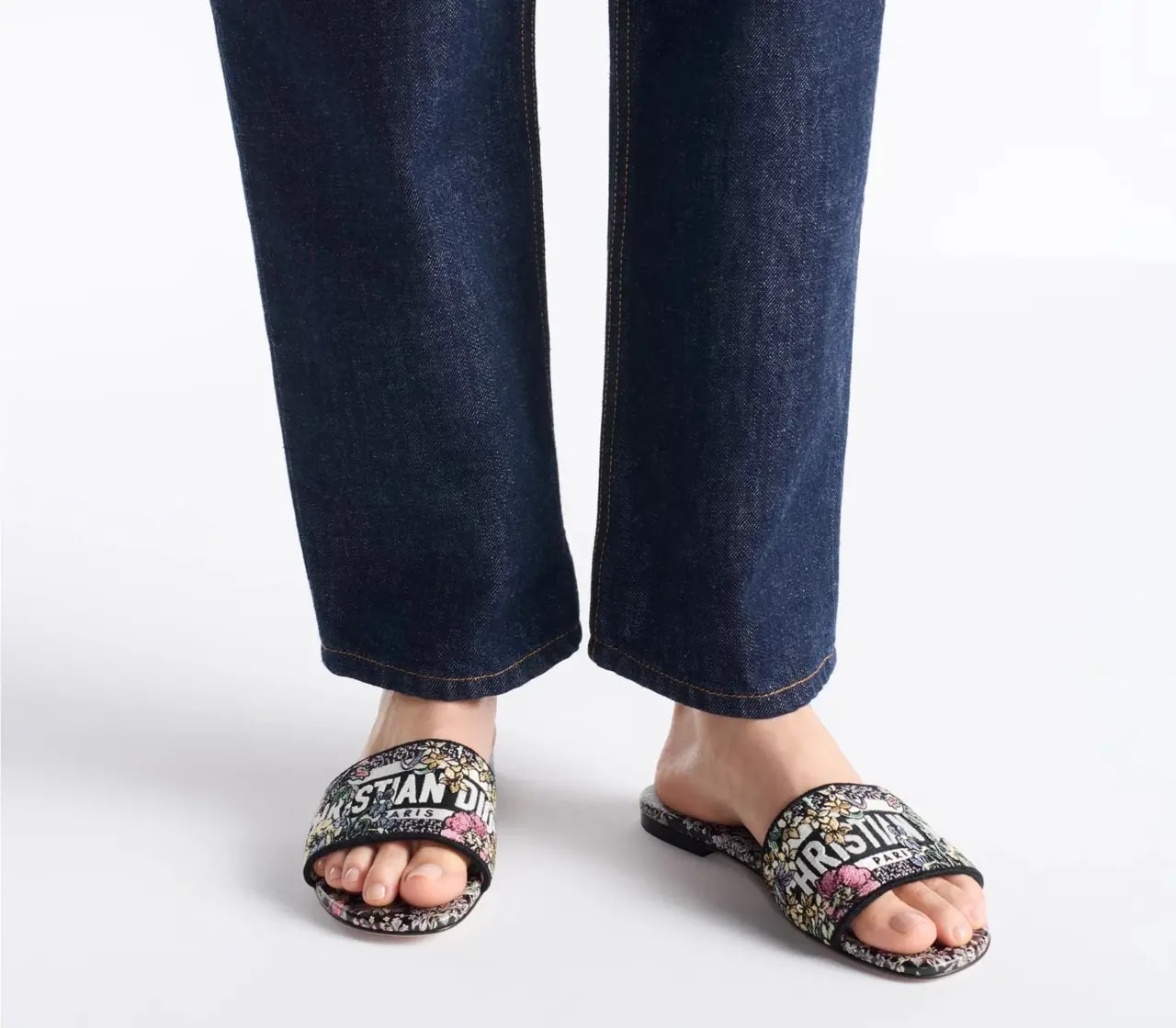 Dép Dior Dway Slide 'Multicolor' KCQ209UEC-S900 — ảnh 2