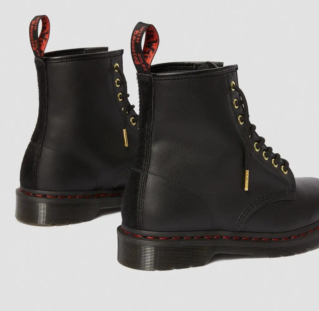 Giày Dr.Martens 1460 Chinese New Year Leather Lace Up 'Black' 25497001 — ảnh 3