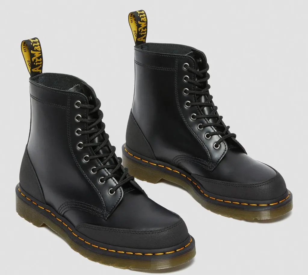 Giày Dr.Martens 1460 Guard Panel Leather 'Black' 27466001 — ảnh 3