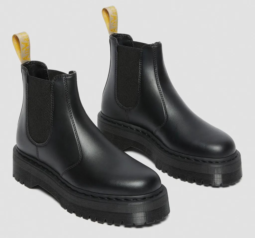 Giày Dr.Martens 2976 Felix Vegan Platform Chelsea Boots 'Black' 27560001 — ảnh 4