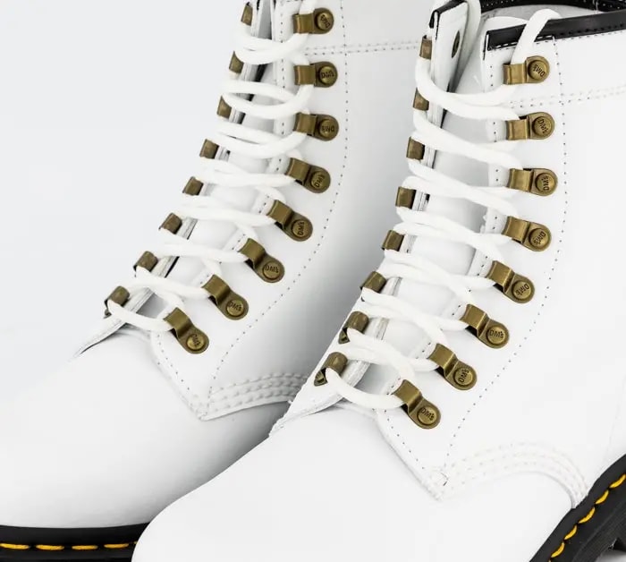 Giày Dr.Martens 1460 Vegan Lace Up Boots 'White' 27649113 — ảnh 4