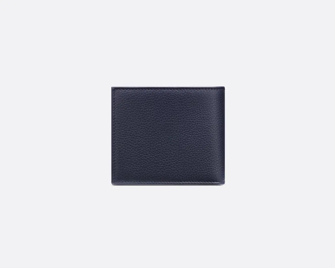 Ví Dior Saddle Bifold 'Navy Blue' 2ADBC306YKS-H53E — ảnh 3
