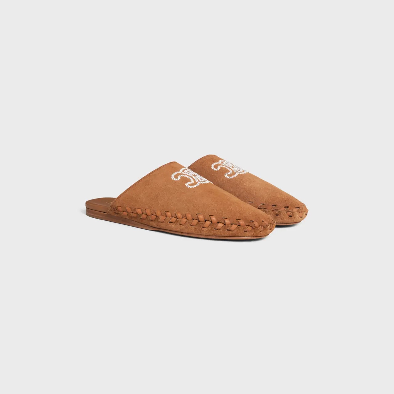 Dép Celine Marlou Mule 'Cognac' 357493954C-18NC — ảnh 4