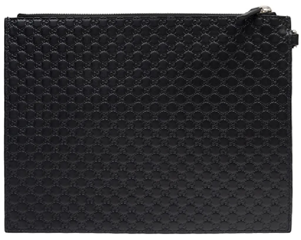 Túi Gucci Microsima Clutch Bag 'Black' 544477-BMJ1N-1000