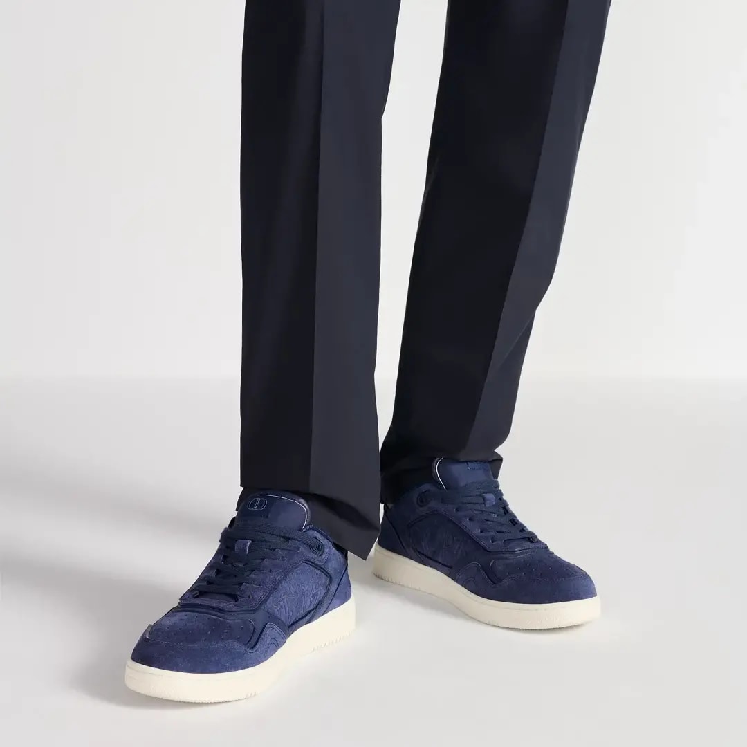 Giày Dior B27 Low-Top 'Navy Blue' 3SN272ZEC-H520 — ảnh 2