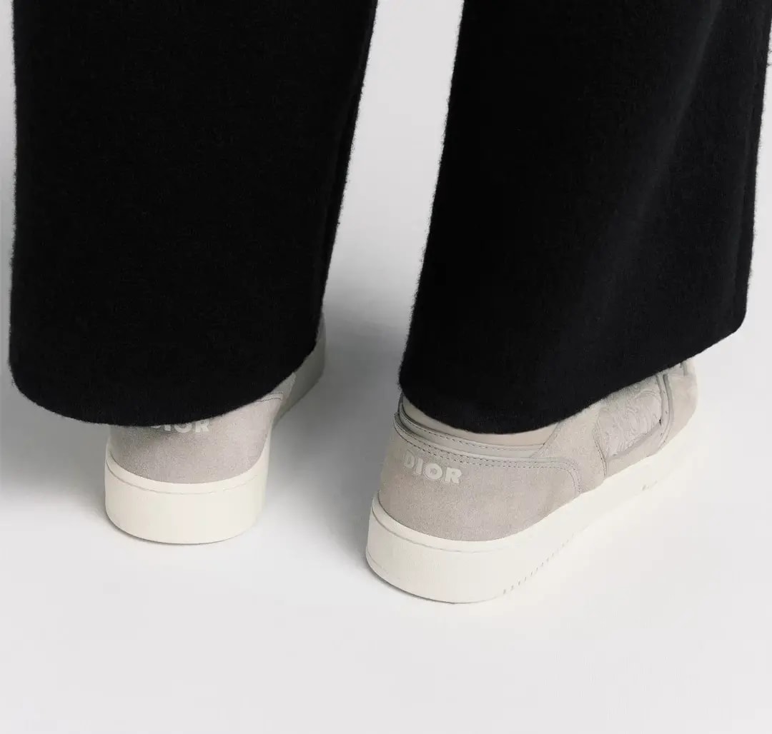 Giày Dior B27 Low-Top 'Grey Suede' 3SN272ZEC-H858 — ảnh 3