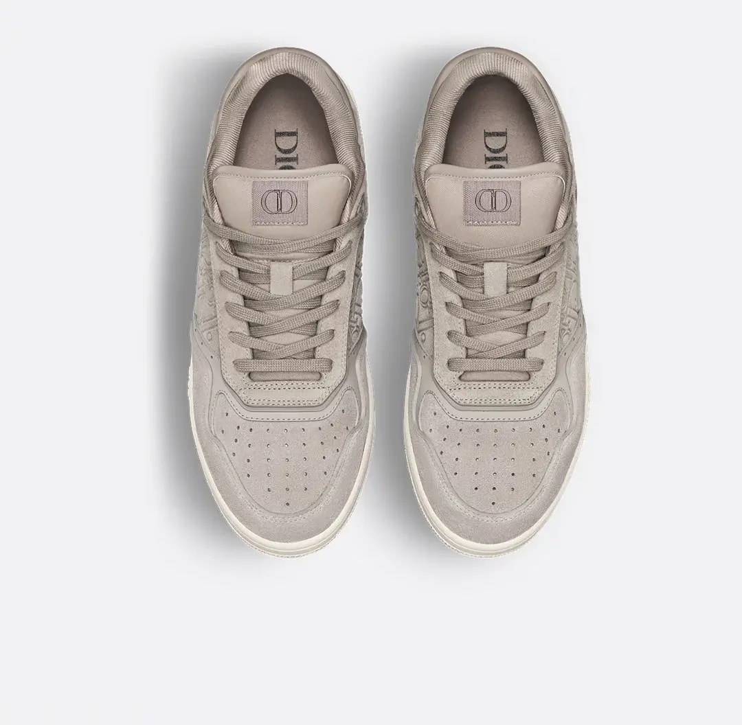 Giày Dior B27 Low-Top 'Grey Suede' 3SN272ZEC-H858 — ảnh 4