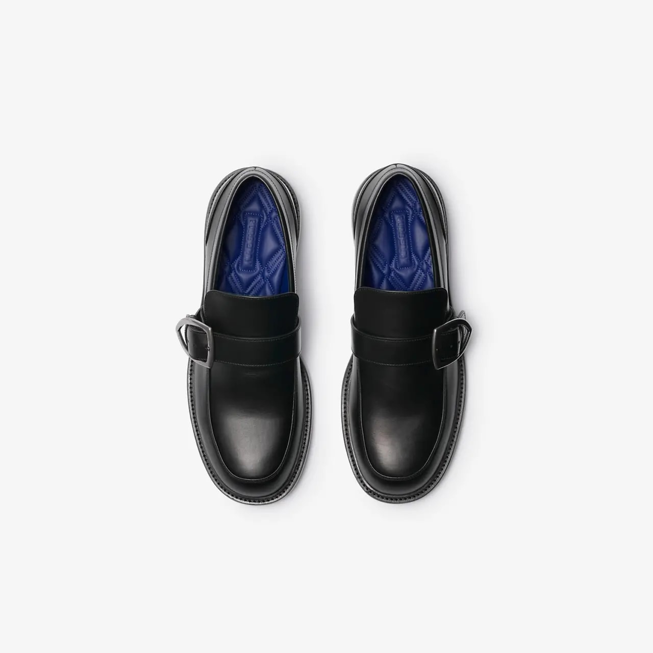 Giày Burberry Leather Cobble Loafers 'Black' 80977321 — ảnh 5