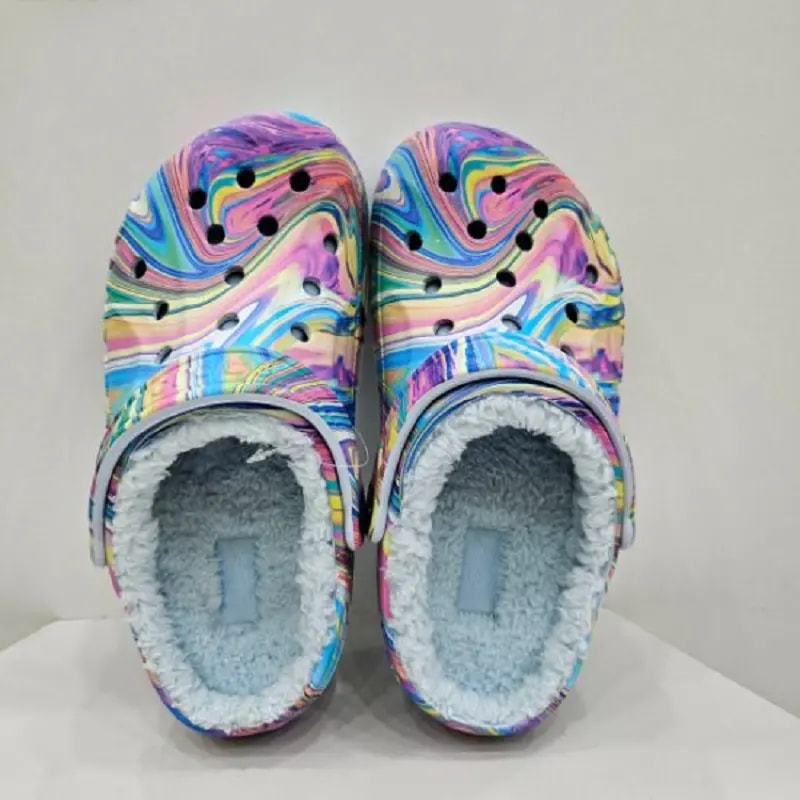 Dép Crocs Baya Lined Clogs 'Multicolor' 205975-4KV — ảnh 2