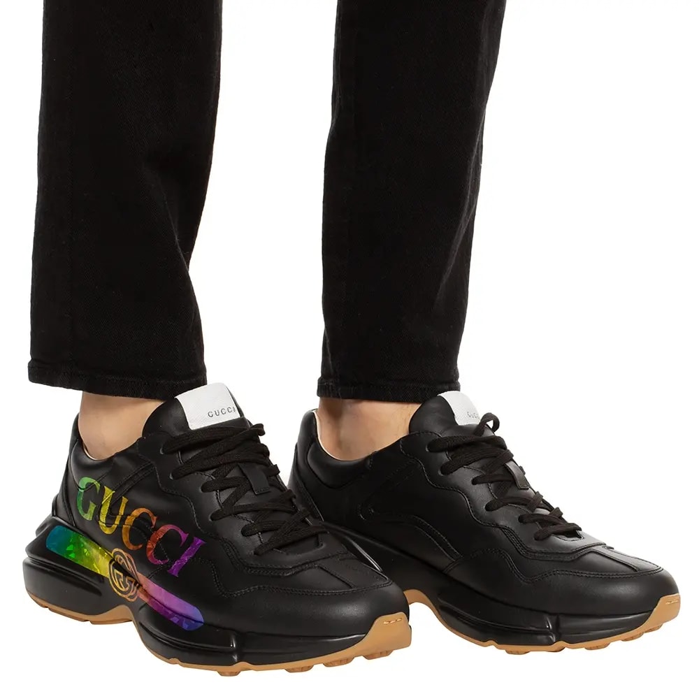 Giày Gucci Rhyton Logo 'Iridescent' 552851-DRW00-1000 — ảnh 2
