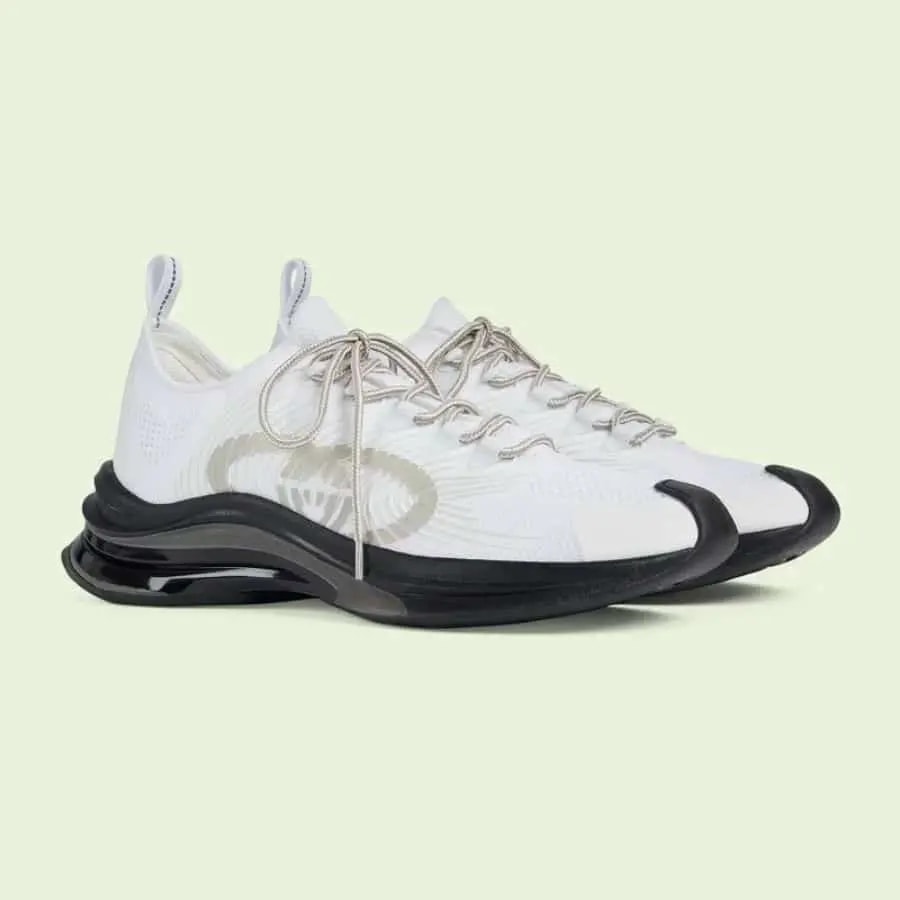 Giày Gucci Run Sneaker 'Black White' 714658-USM10-8475 — ảnh 3