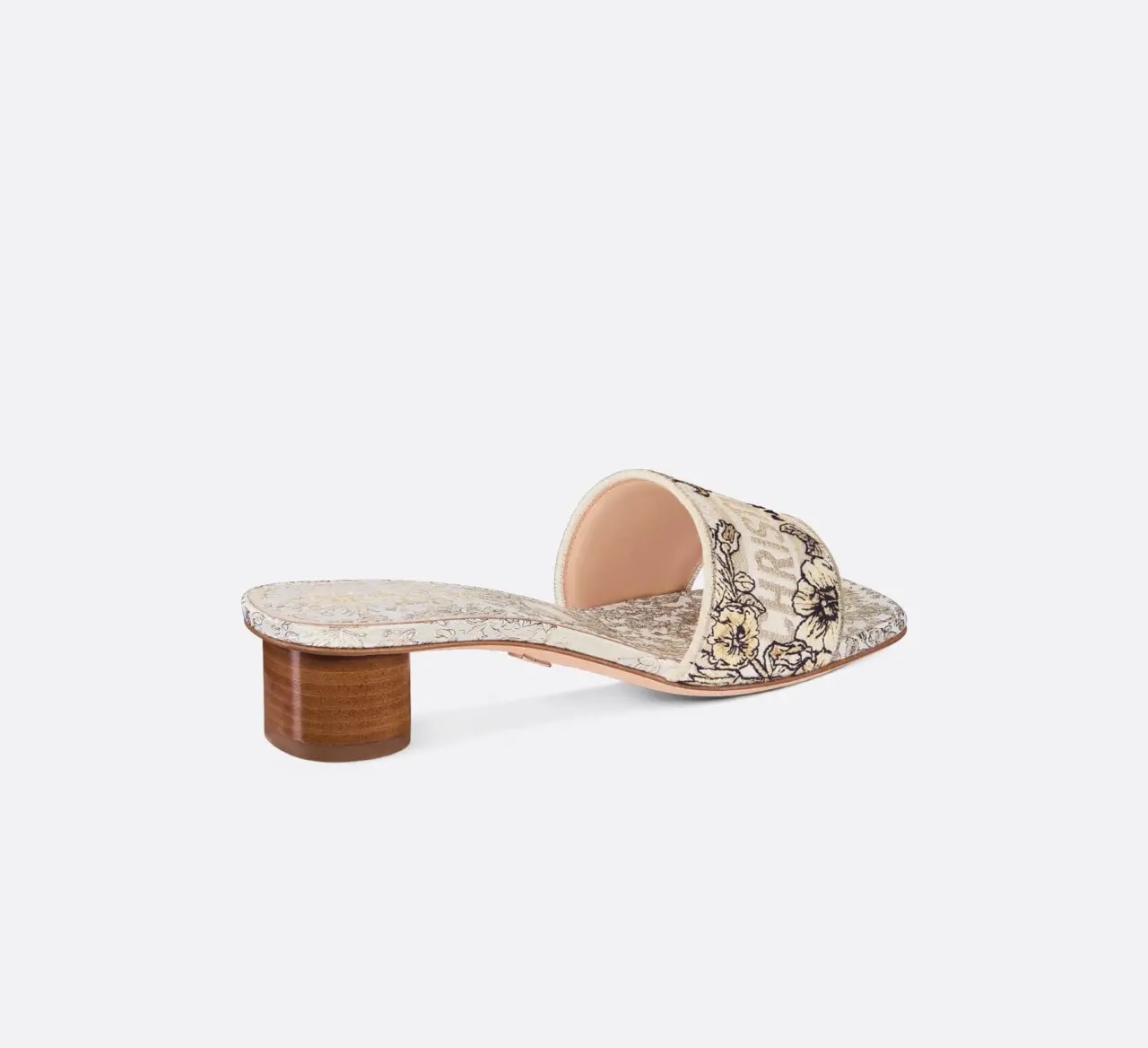 Dép Dior Dway Heeled Slide 'Multicolor' KCQ902UEL-S62K — ảnh 3
