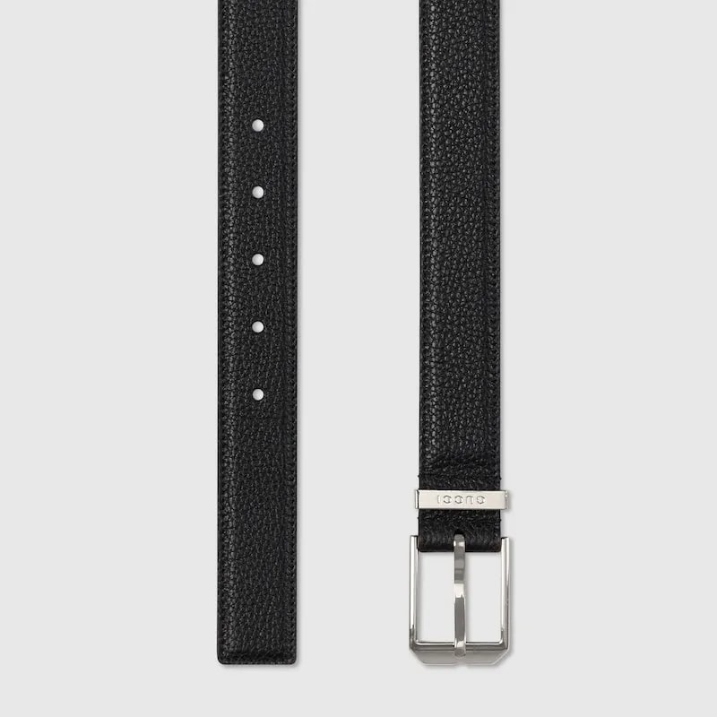 Thắt Lưng Gucci Rectangular Buckle 'Black' 793760-AABXM-1000 — ảnh 3