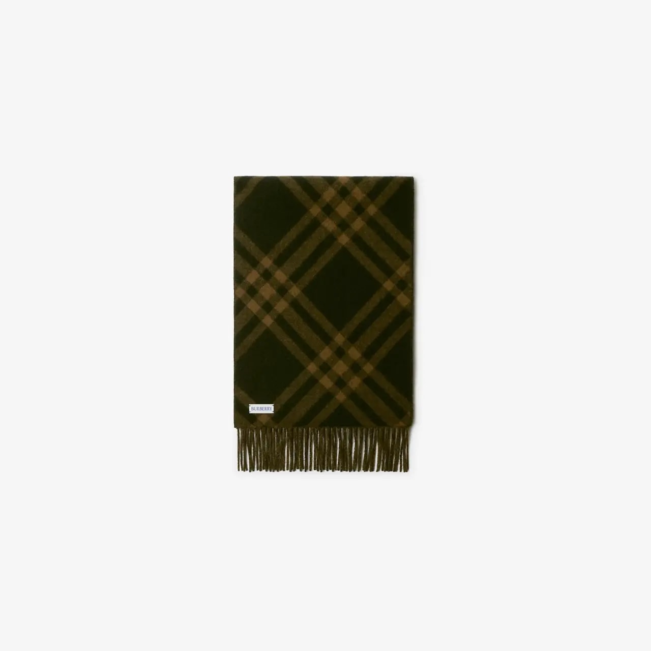 Khăn Burberry Check Cashmere Scarf 'Camp' 80997091 — ảnh 4