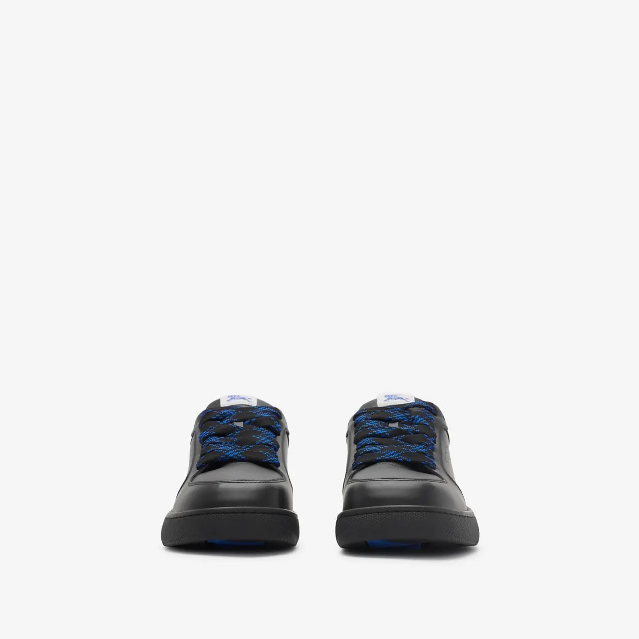 Giày Burberry Leather Stock Sneakers 'Black' 80956921 — ảnh 5