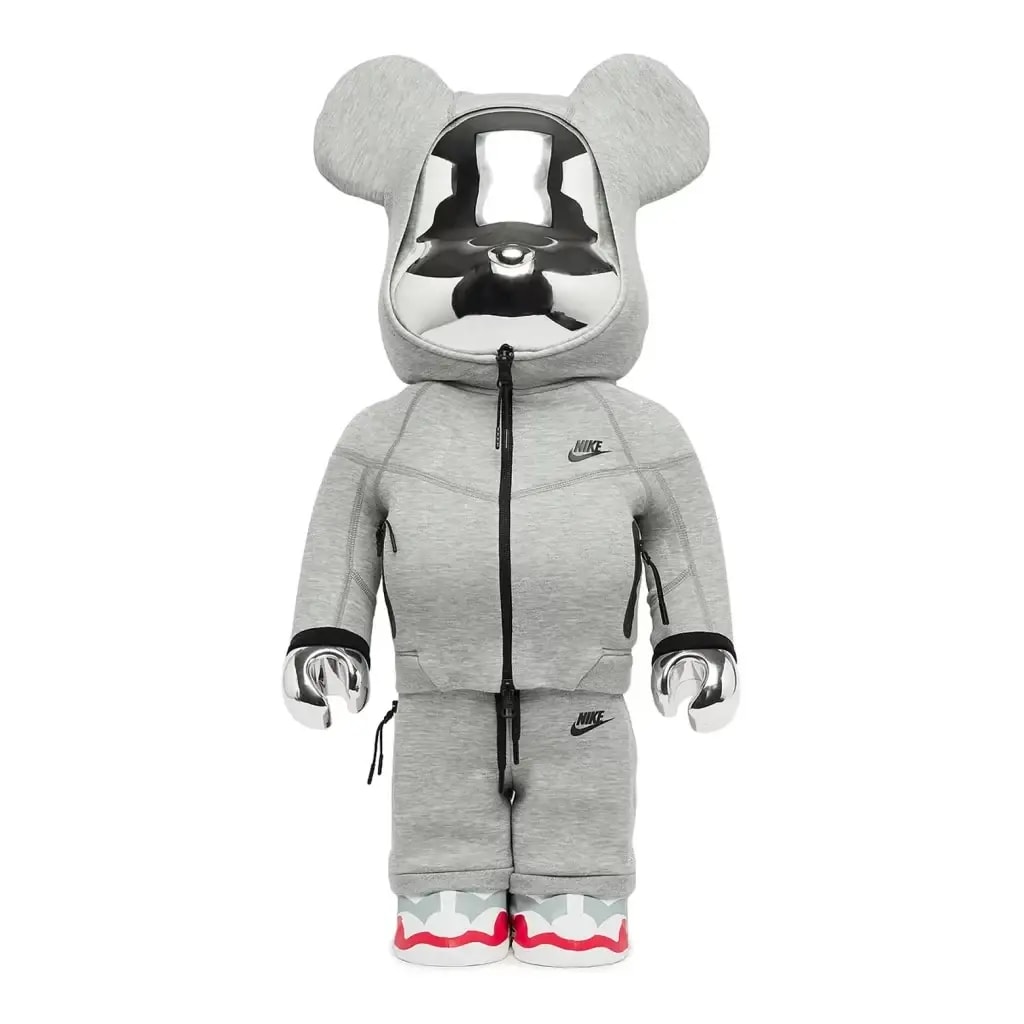 Mô Hình Bearbrick x Nike Tech Fleece N98 — ảnh 5